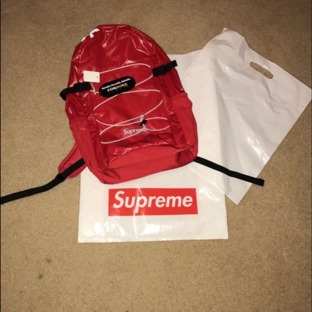 Supreme reflective backpack
